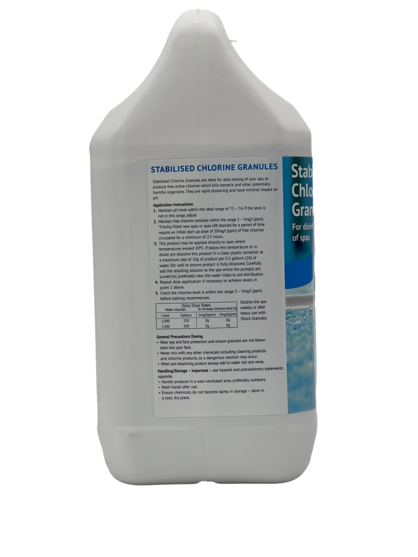 Stabalised Chlorine Granules 5KG