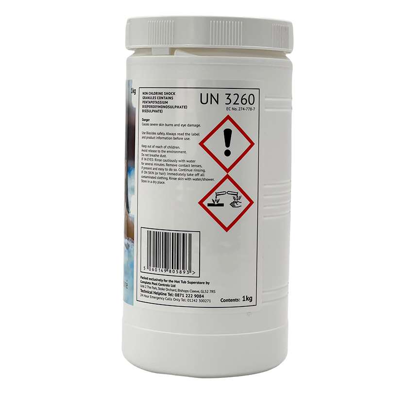 Hot Tub Spa Non Chlorine Shock 1kg