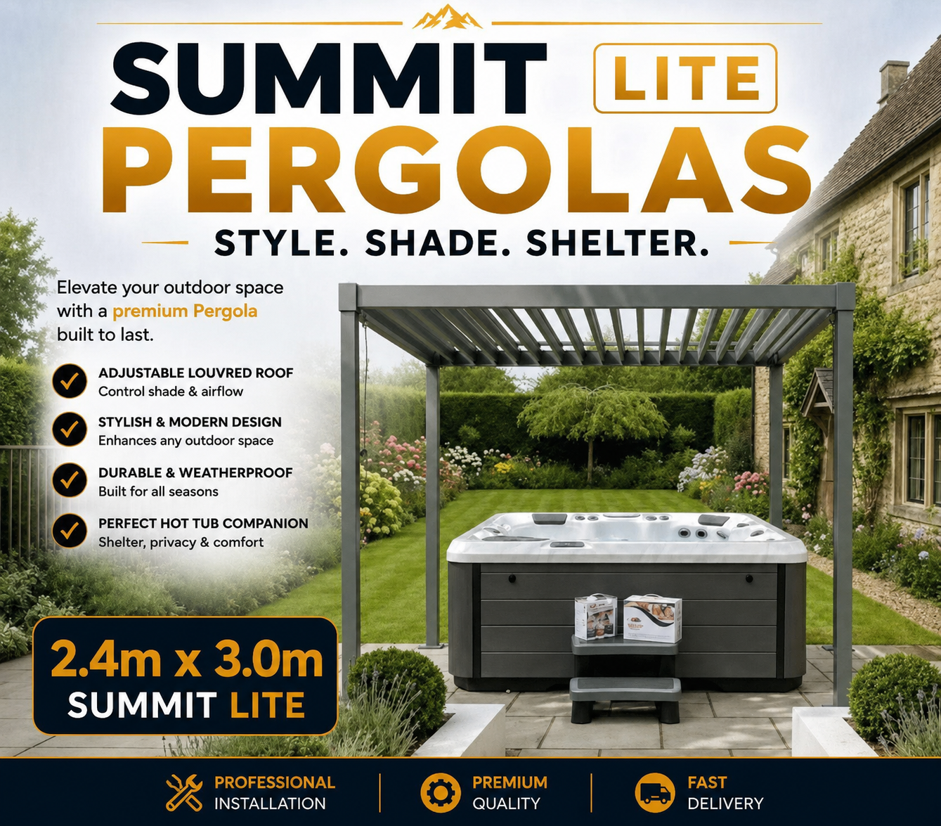 Summit Lite Pergola