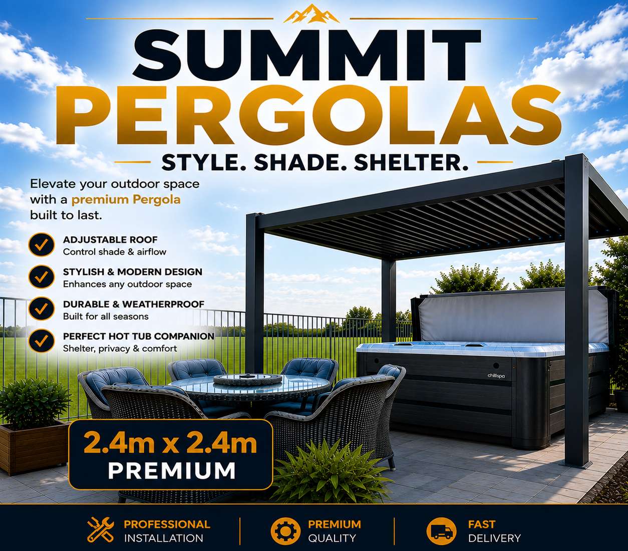 Summit Premium Pergola