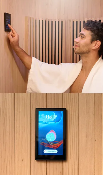 Moon Sauna Integrated Acoustic Immersion