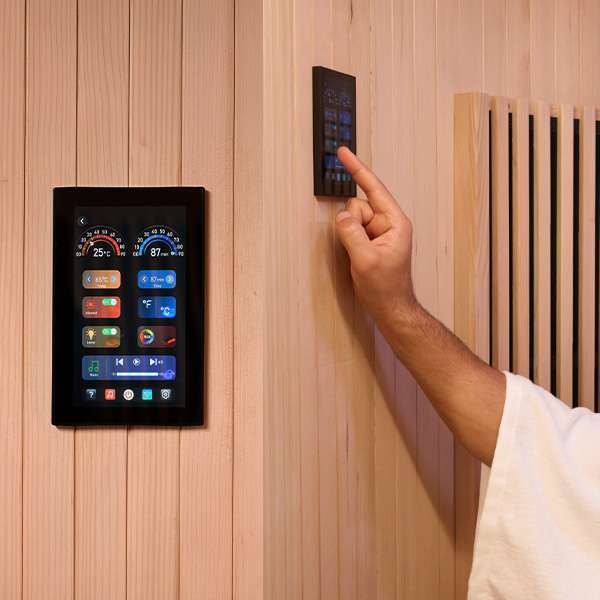 Moon Sauna High Definition Touch Interface